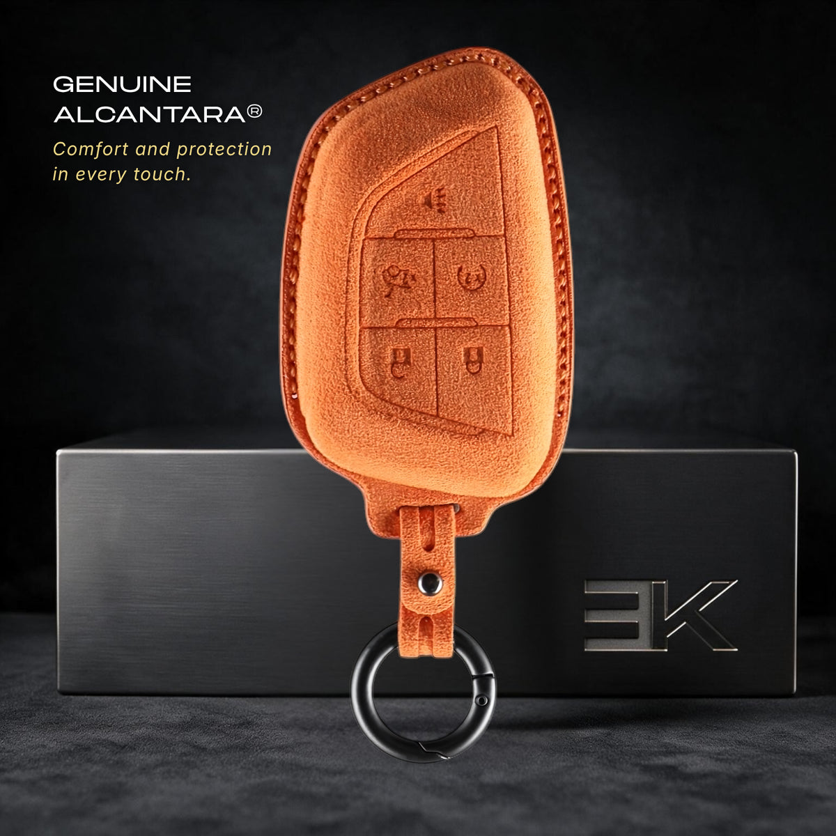 Cadillac Sleutelhoes — Officieel Alcántara® | Escalade, CT5, CT6 & More