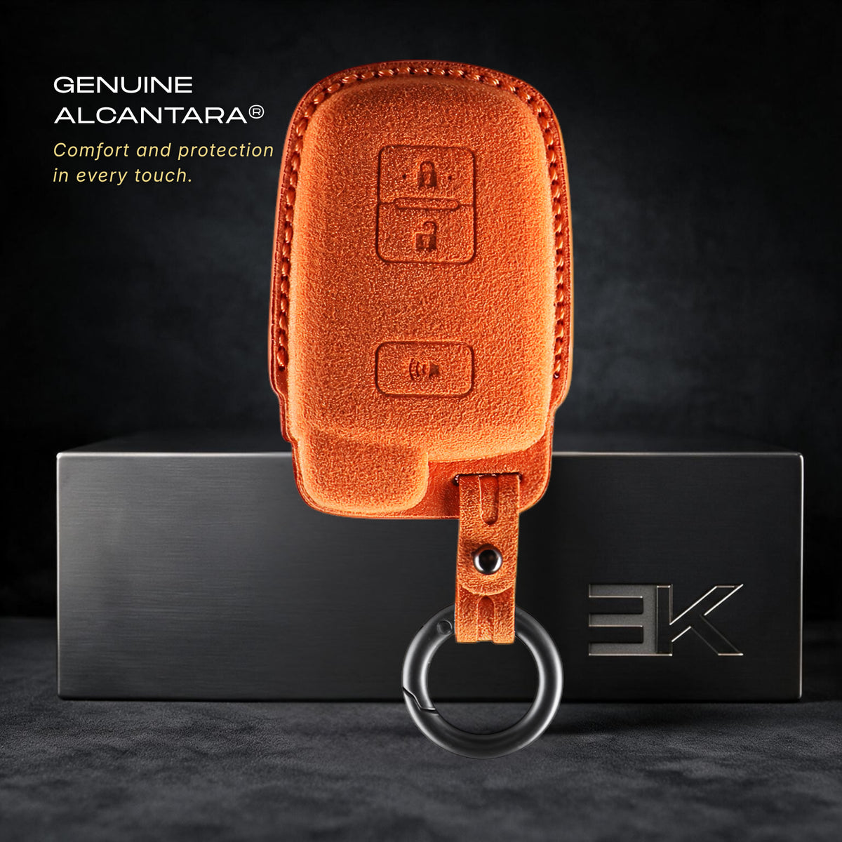 Toyota Key Fob Cover — Official Alcántara® | Probox, Roomy, Tank & More