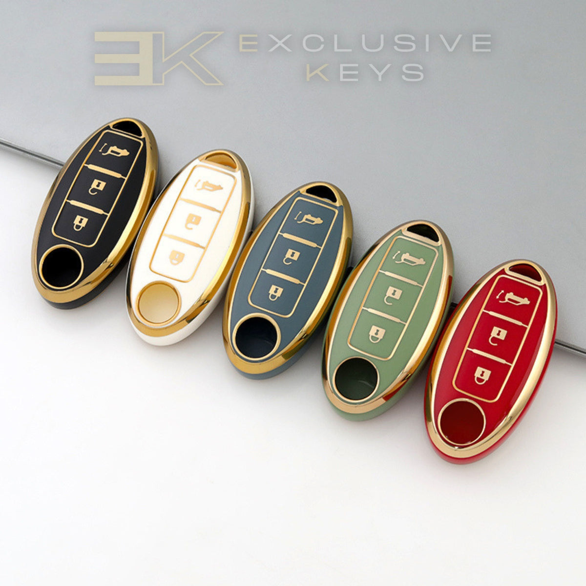 غطاء مفتاح Infiniti QX50, QX55, QX60, QX80, Q30, Q50, Q60, Q70, QX30, EX35, EX37, FX35, FX37, FX45, FX50, M35, M37, M45, M56, G25, G35, G37, JX35, I30, I35