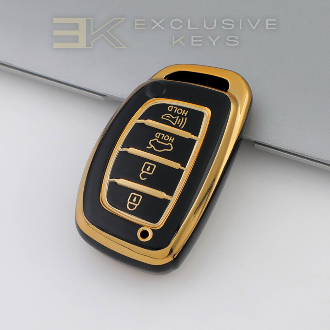 Hyundai Housse de clé intelligente – 4 boutons (Trunk + Alarm)