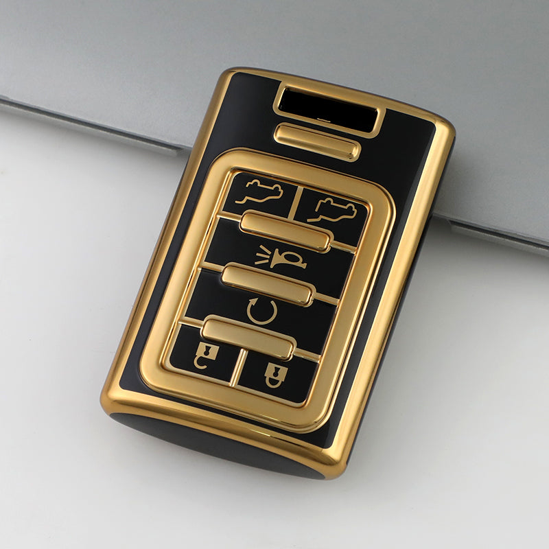 Case for Cadillac CTS ATS 28T CTSV XTS DTS SLS SRX XLS STS Escalade (6 Buttons)