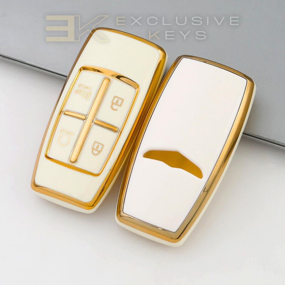 Genesis 4-Button Etui na klucz – Remote Start Top Right / Panic (Horn) Bottom Right