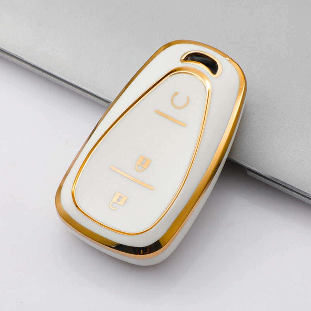 Chevrolet غطاء المفتاح – 3 أزرار (Remote Start)