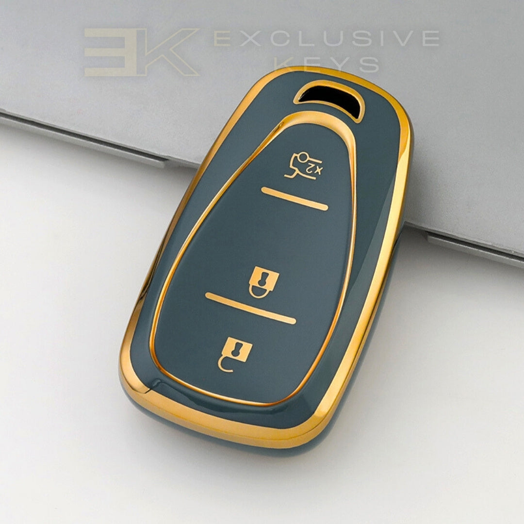 Chevrolet غطاء المفتاح – 3 أزرار (Trunk Release)