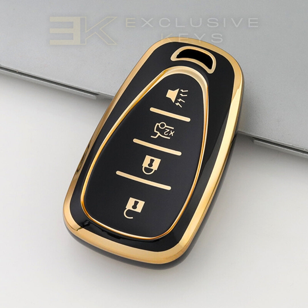 Chevrolet Cover smart key – 4 pulsanti (Trunk x2 + Alarm)