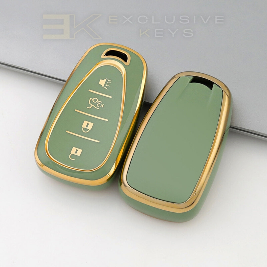 Chevrolet Cover smart key – 4 pulsanti (Trunk x2 + Alarm)