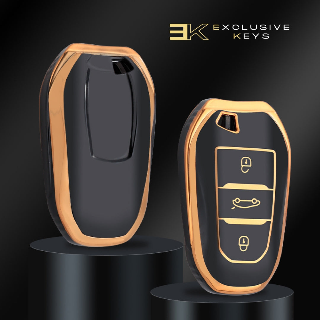 Étui pour Citroën C1, C4, C6, C3-XR, Picasso, DS3, DS4 (trunk button)