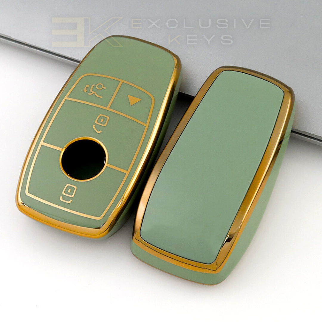 غطاء مفتاح Mercedes Benz A, B, C, E, S, G, GLC, CLE, CLA Class (AMG) (4 Buttons)