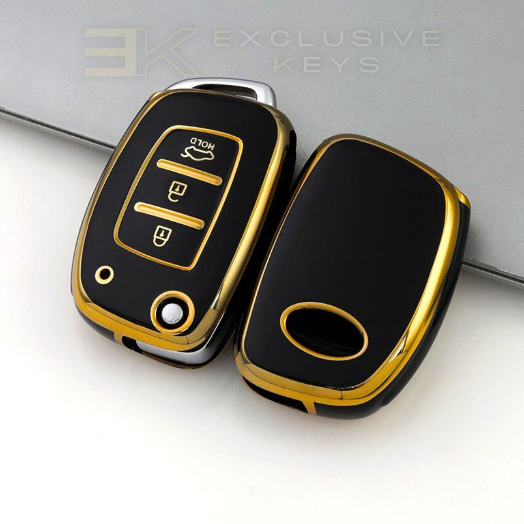 Hyundai غطاء المفتاح – 3 أزرار (Trunk HOLD – Bottom Button)