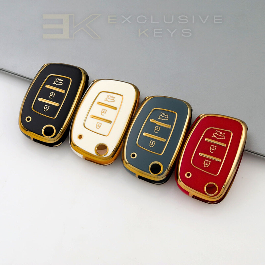 Hyundai غطاء المفتاح – 3 أزرار (Trunk HOLD – Bottom Button)
