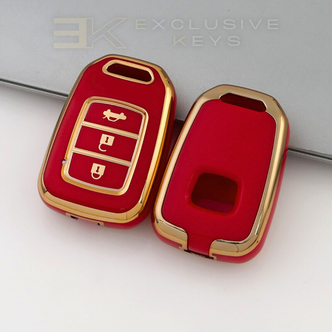Honda & Acura Housse de clé - 3 boutons