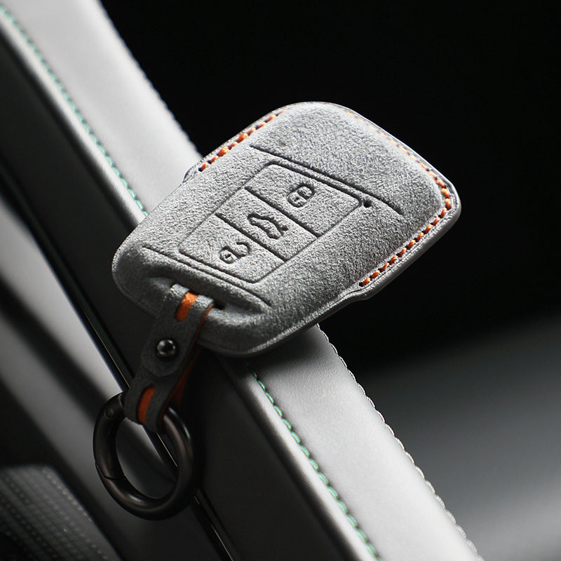 Volkswagen, Skoda & SEAT Key Fob Cover — Official Alcántara® | Touareg, Karoq, Tarraco & More