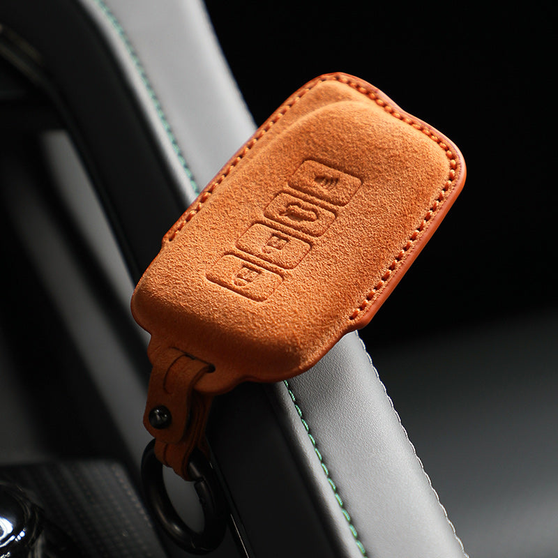 Etui Lexus — Oficjalna Alcántara® | LX, GX, LS & More (4 Buttons)