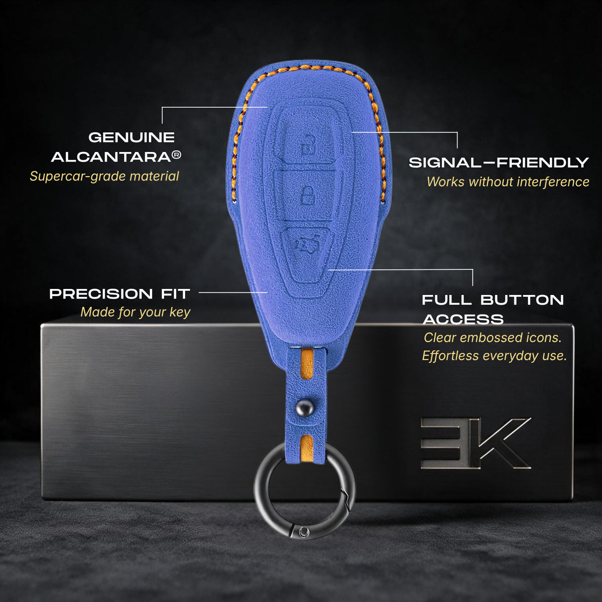 Ford Sleutelhoes — Officieel Alcántara® | Escape, EcoSport, Maverick & More