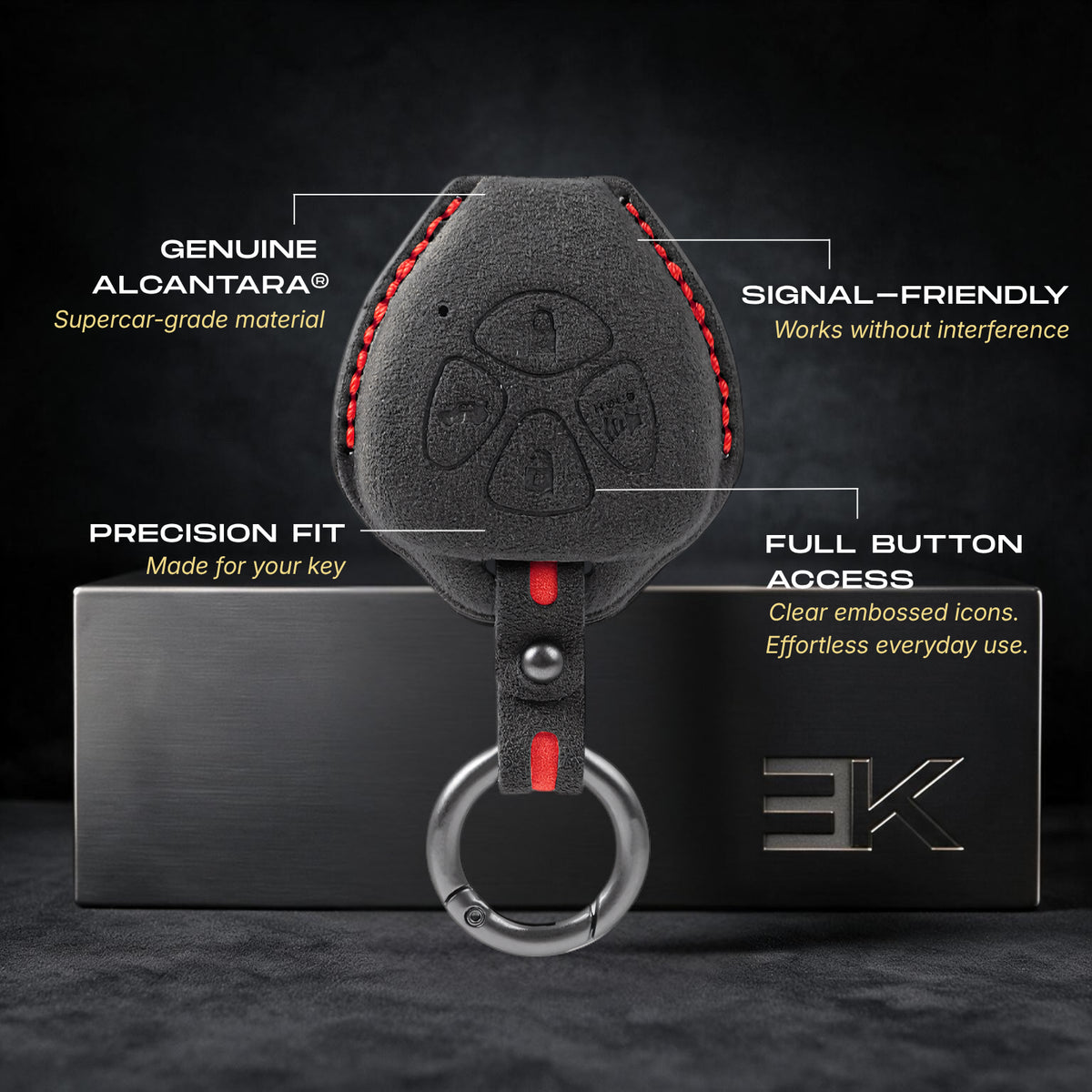 Toyota Key Fob Cover — Official Alcántara® | Venza, Veloz, Vios & More