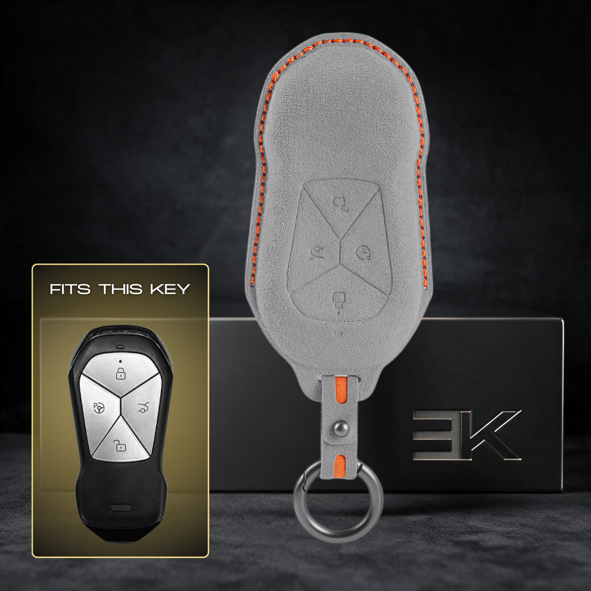 XPeng Key Fob Cover — Official Alcántara® | G3, G3i, X3 Pro & More