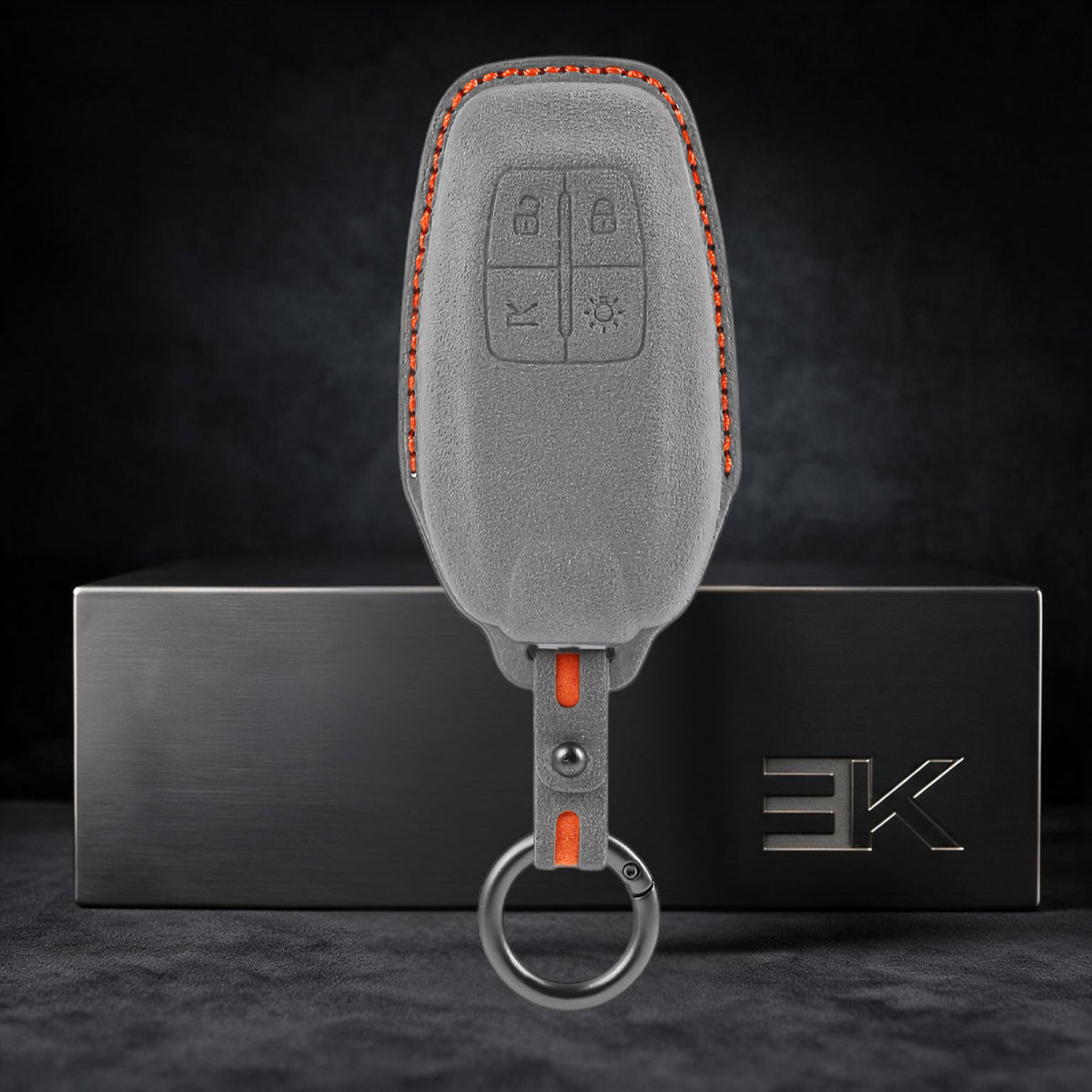 Ferrari Sleutelhoes — Officieel Alcántara® | Roma, Portofino, 296 GTB & More