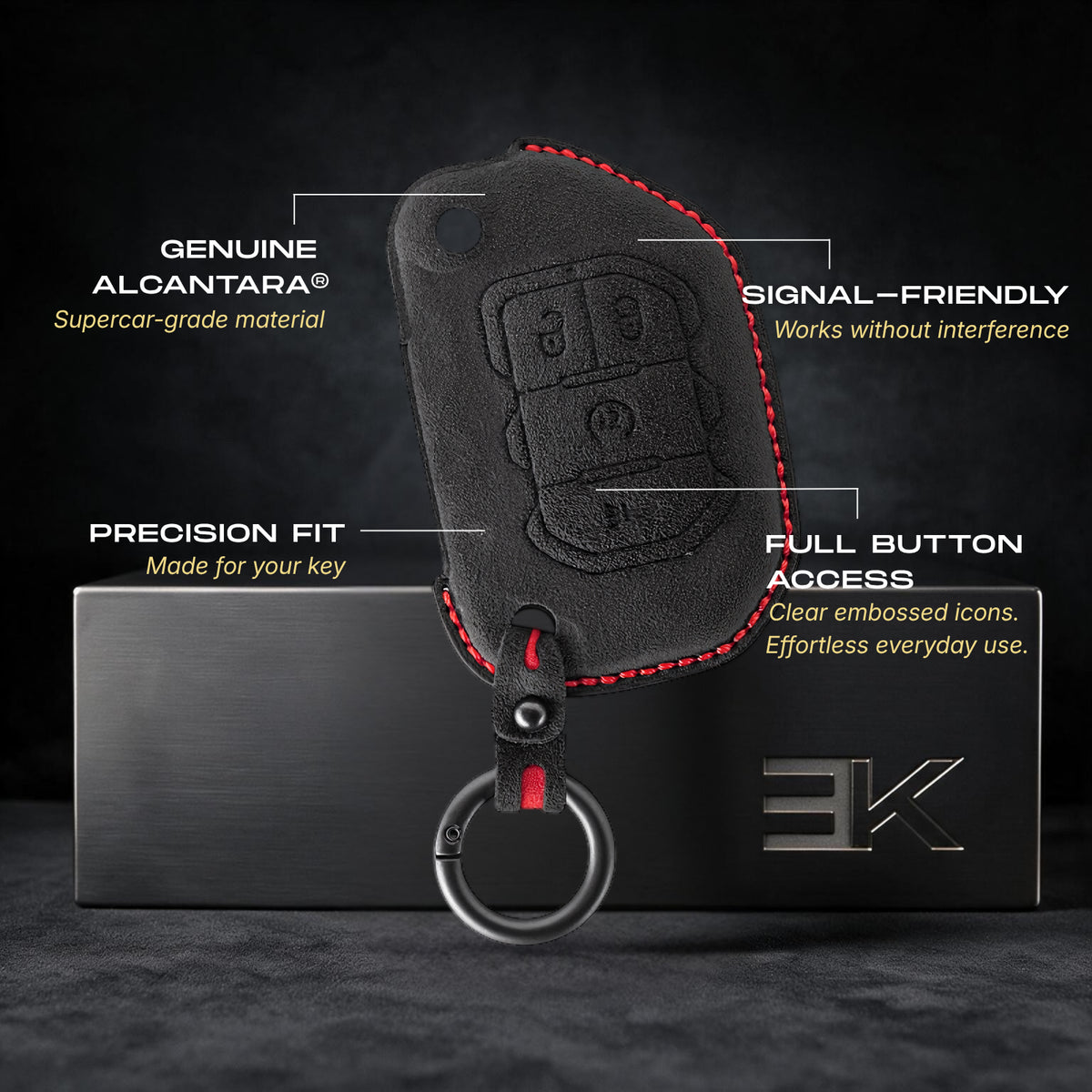 Etui Jeep — Oficjalna Alcántara® | Grand Cherokee 4xe, Meridian & More