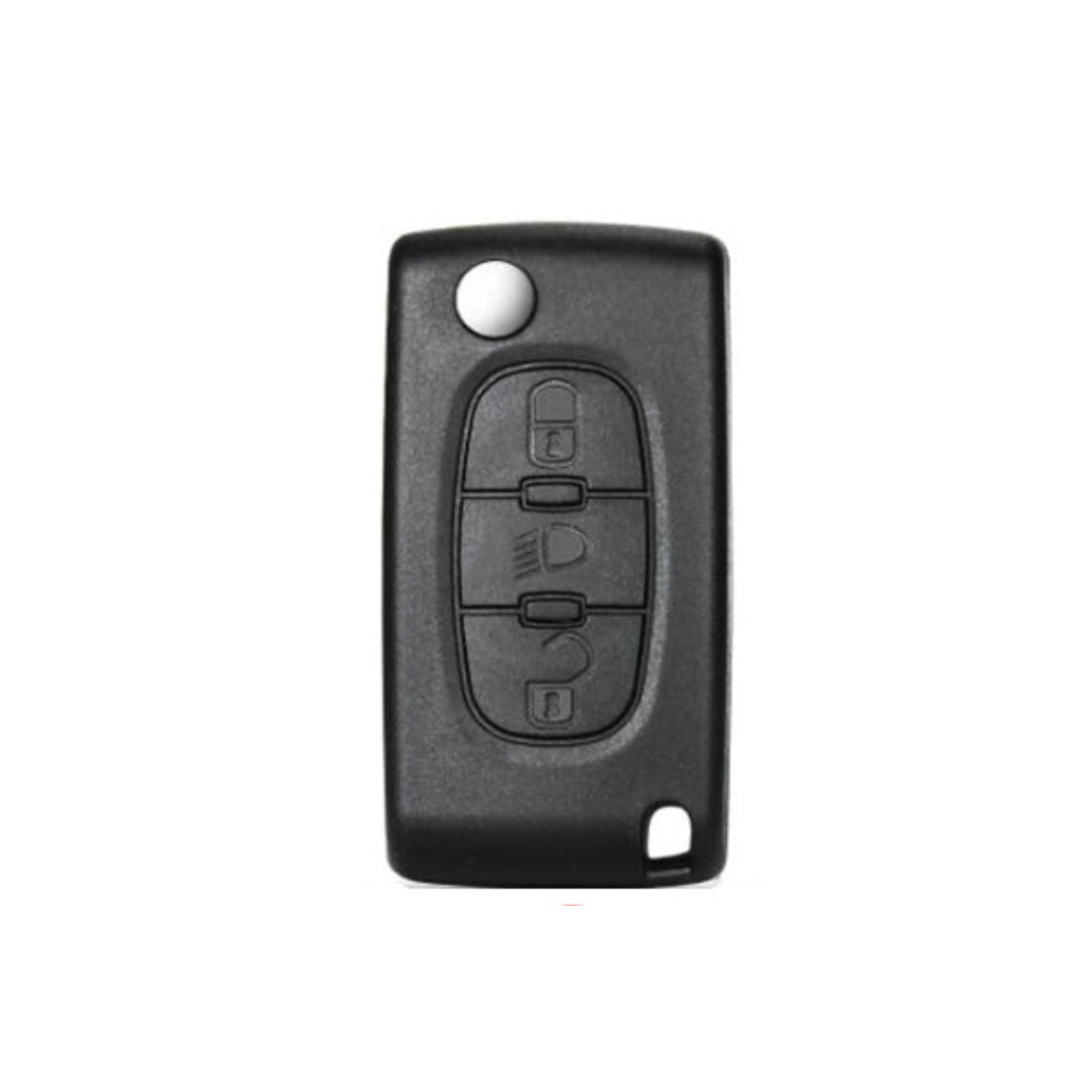 Custodia per Peugeot 107, 207, 307, 308, 407, 607, 3008, 5008 (lights pulsante)