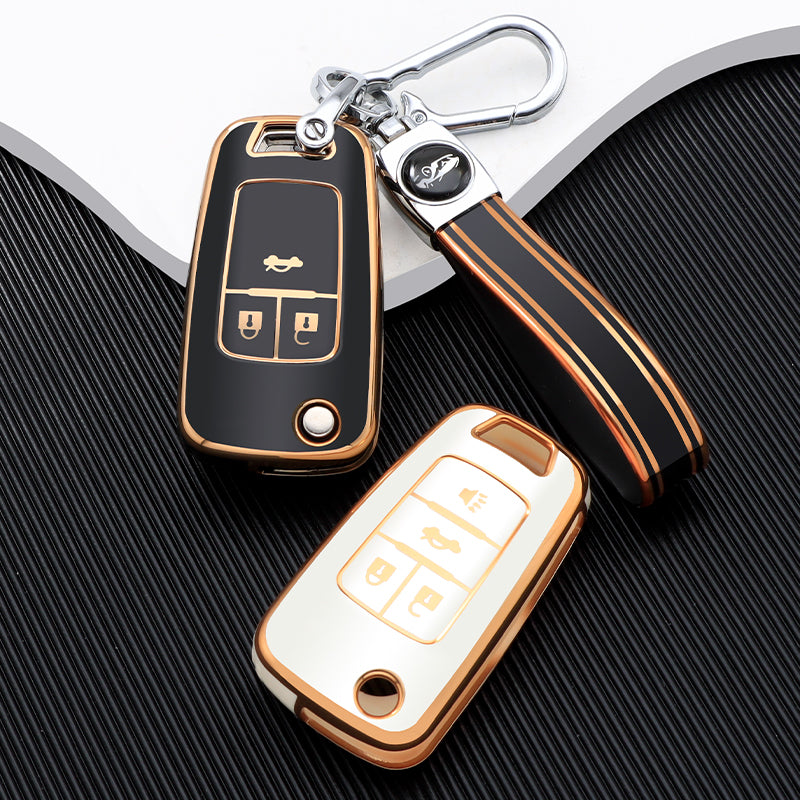 غطاء مفتاح Chevrolet Cruze, Aveo, Trax, Sail, Malibu y Captiva (3 buttons)