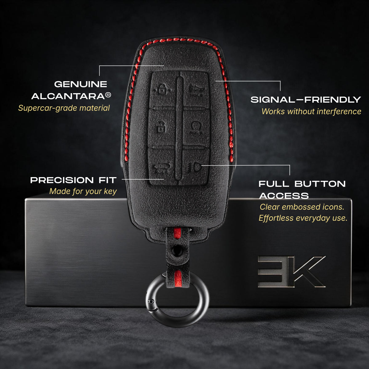 Etui Genesis — Oficjalna Alcántara® | GV80, GV90, G90 & More