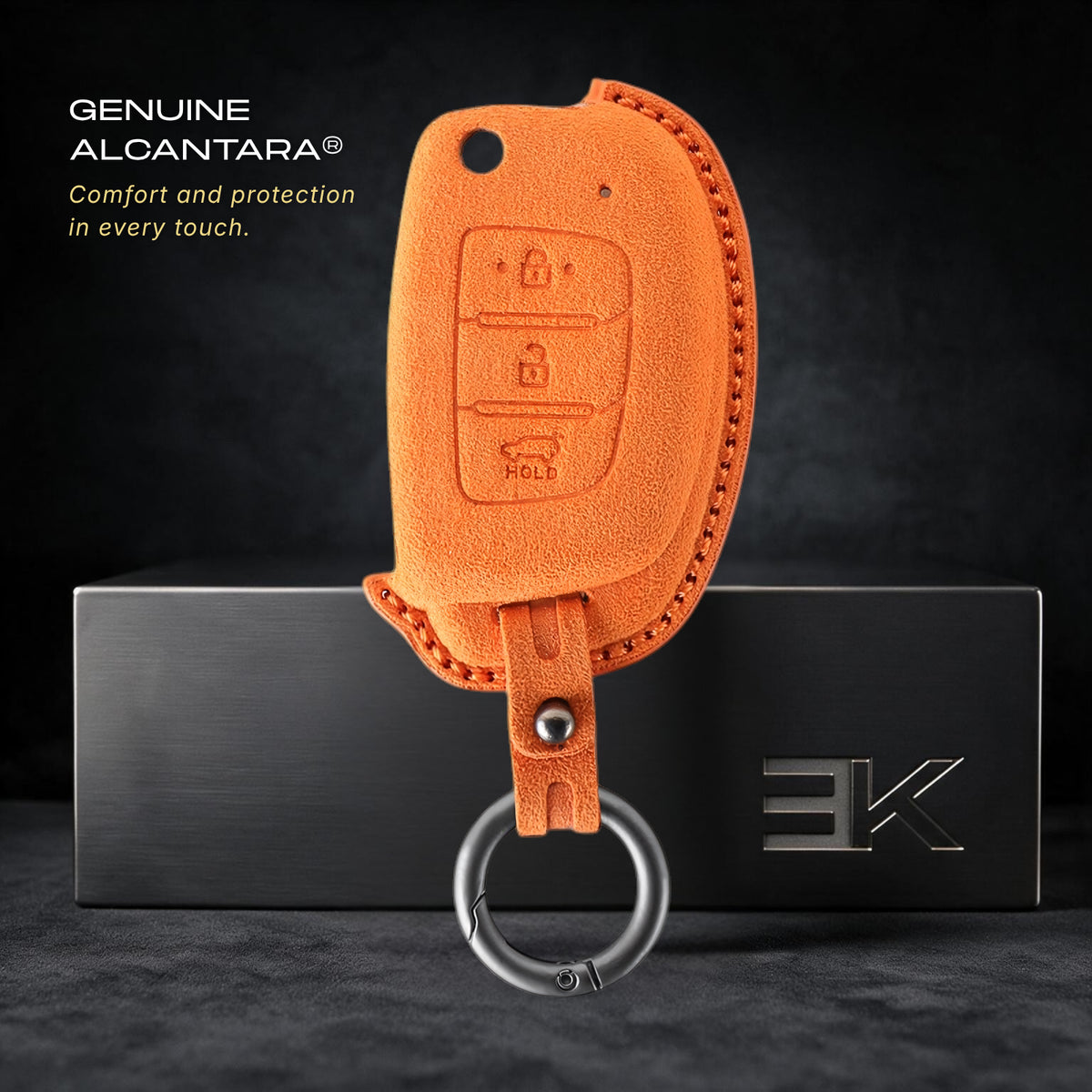 Hyundai Key Fob Cover — Official Alcántara® | Ioniq 5, Ioniq 6, NEXO & More