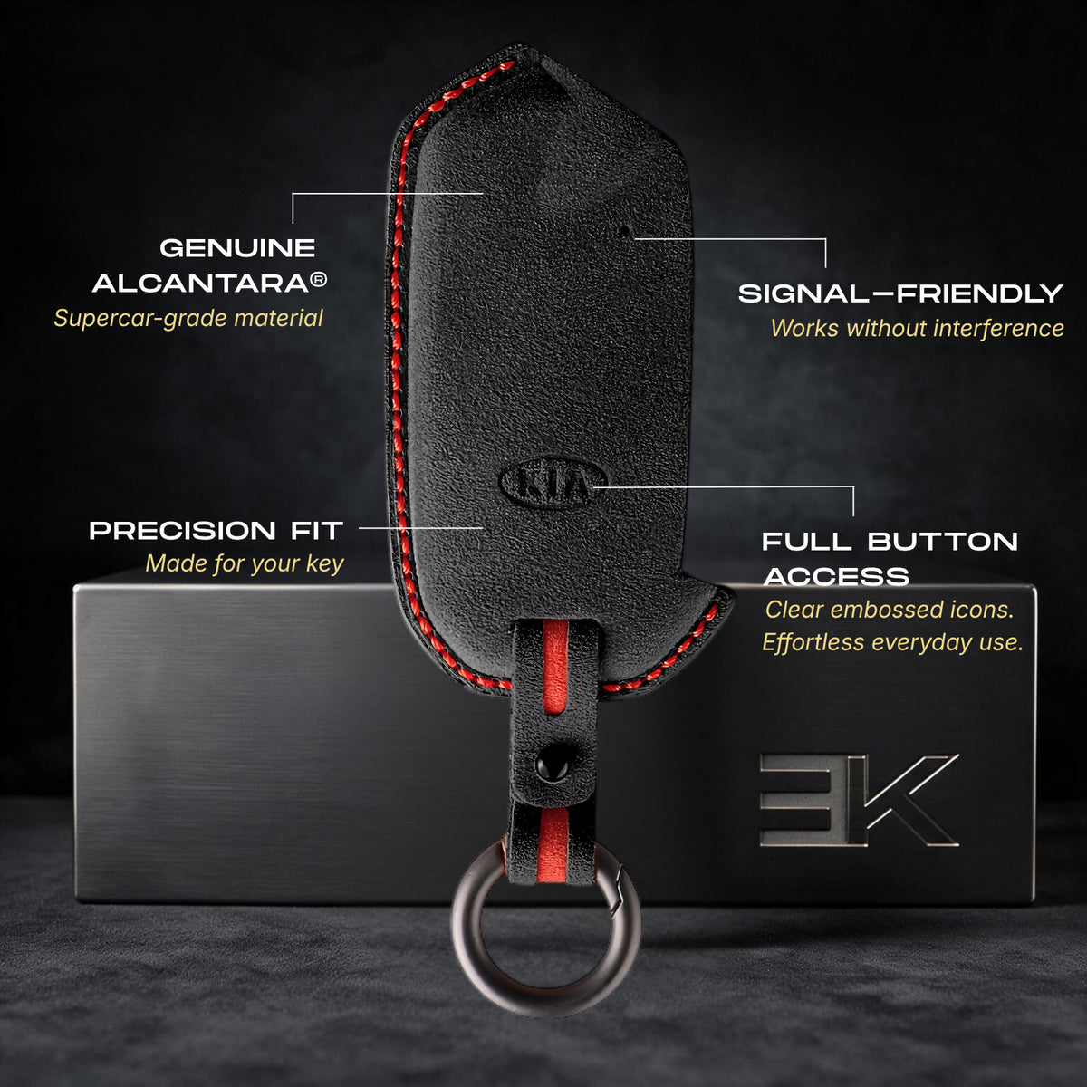 Etui Kia — Oficjalna Alcántara® | Mohave, Borrego, K9 & More