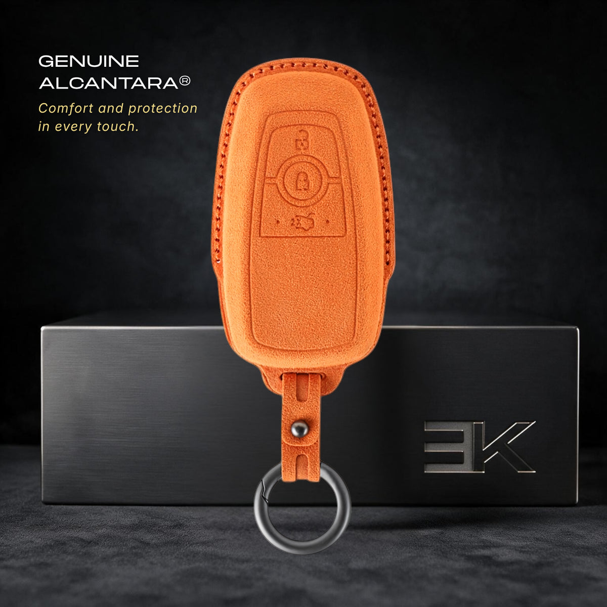 Ford Schlüsselhülle — Offizielle Alcántara® | Explorer, Bronco, Edge & More