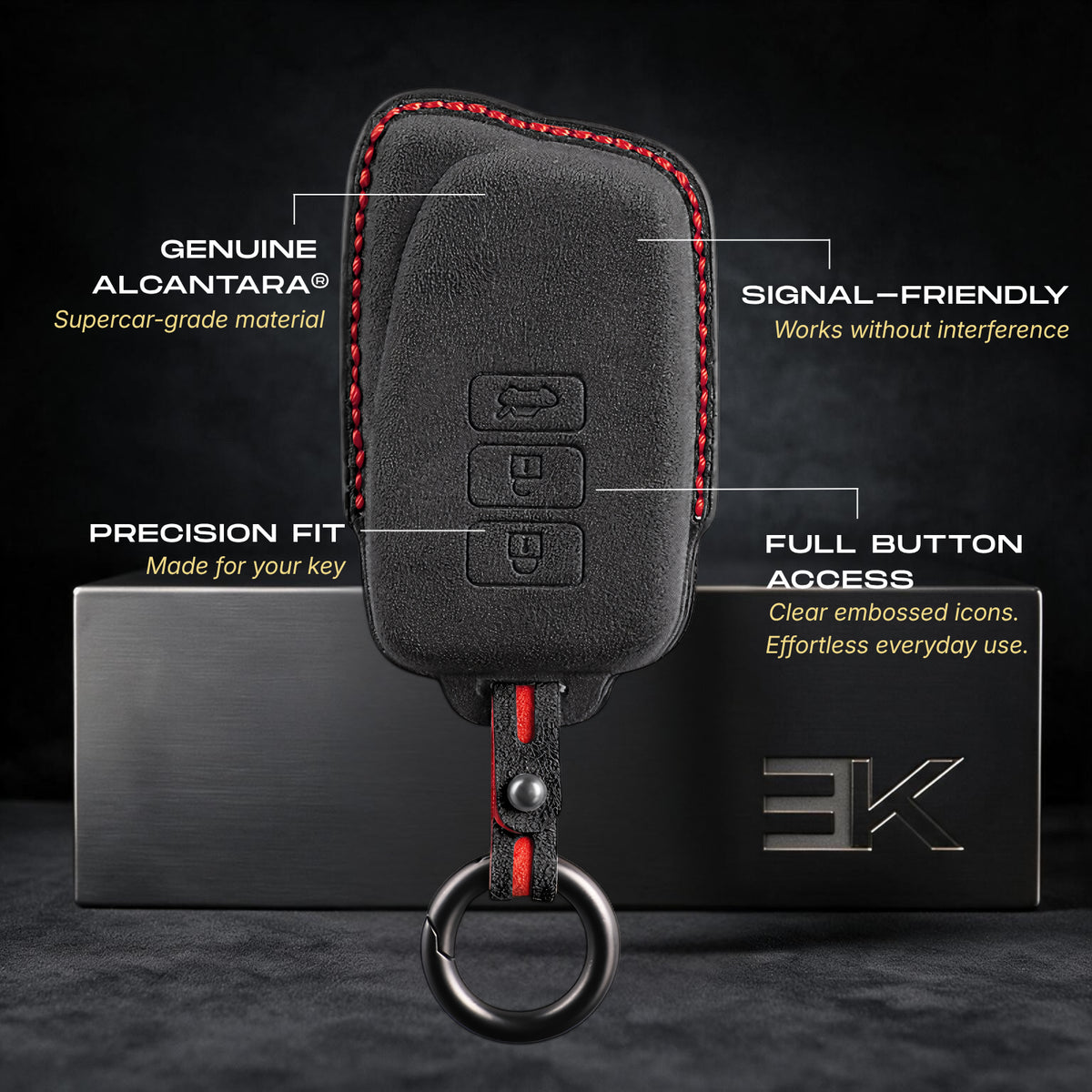 Lexus Key Fob Cover — Official Alcántara® | ES, IS, LS & More