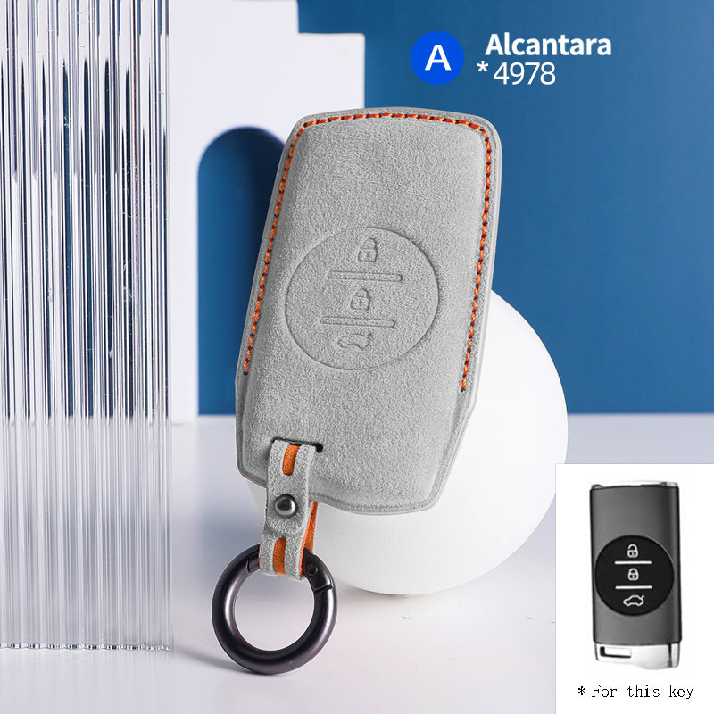 Chery Key Fob Cover — Official Alcántara® | Tiggo 8 Pro, Omoda 5, Tiggo 7 & More