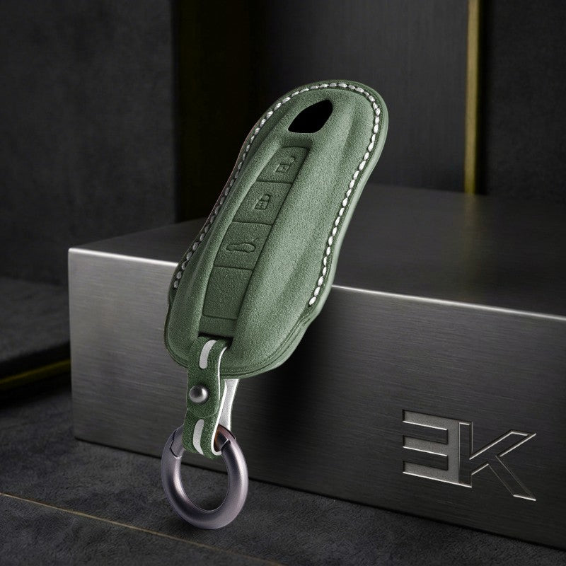 Porsche Sleutelhoes — Officieel Alcántara® | 911, Cayenne, Macan & More