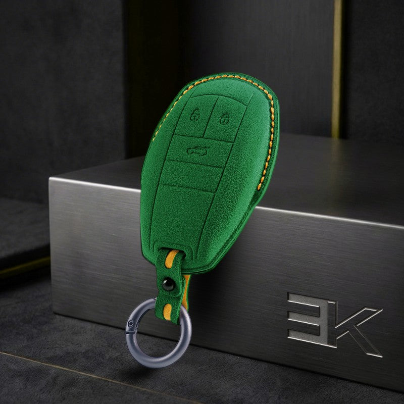 غطاء مفتاح Bentley — الكانتارا® الرسمي | Bentayga, Mulsanne & More (3 أزرار)