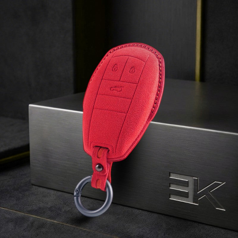 غطاء مفتاح Bentley — الكانتارا® الرسمي | Bentayga, Mulsanne & More (3 أزرار)