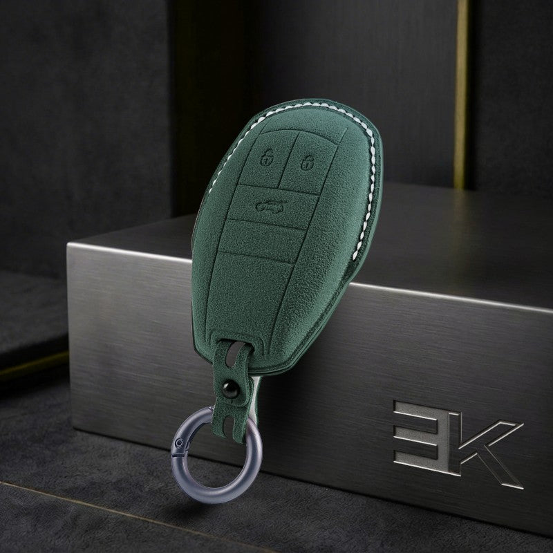 غطاء مفتاح Bentley — الكانتارا® الرسمي | Bentayga, Mulsanne & More (3 أزرار)