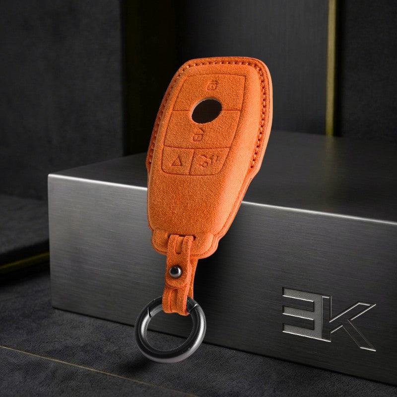 Mercedes Key Fob Cover — Official Alcántara® | GLC, GLE, GLS & More
