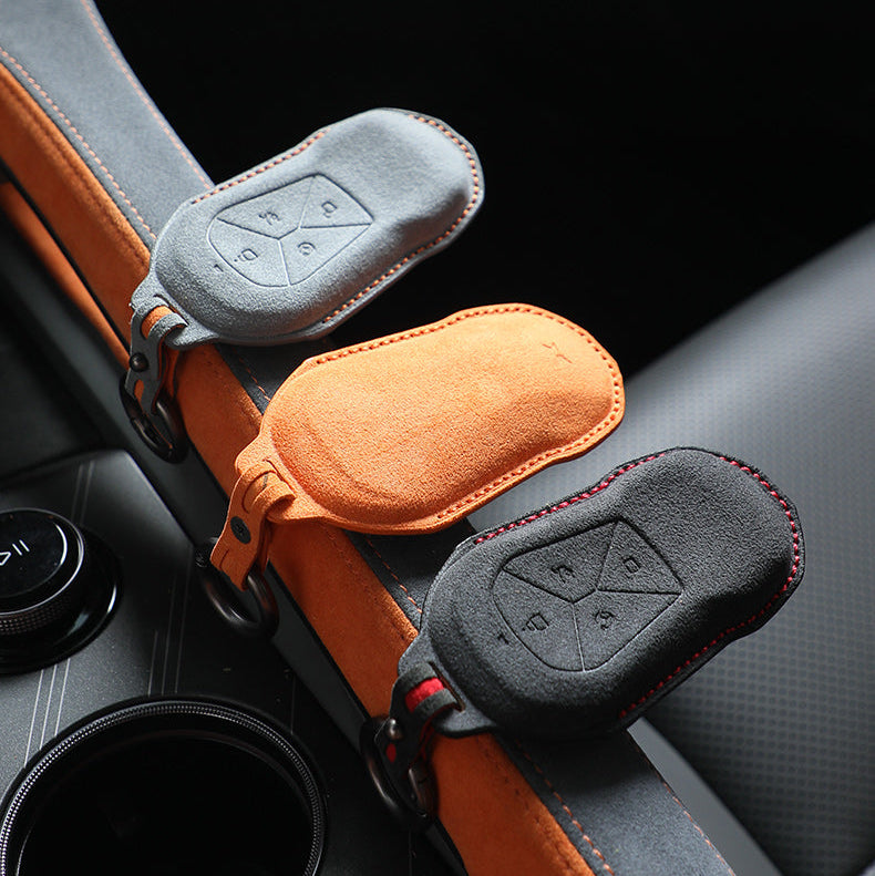 XPeng Key Fob Cover — Official Alcántara® | G3, G3i, X3 Pro & More