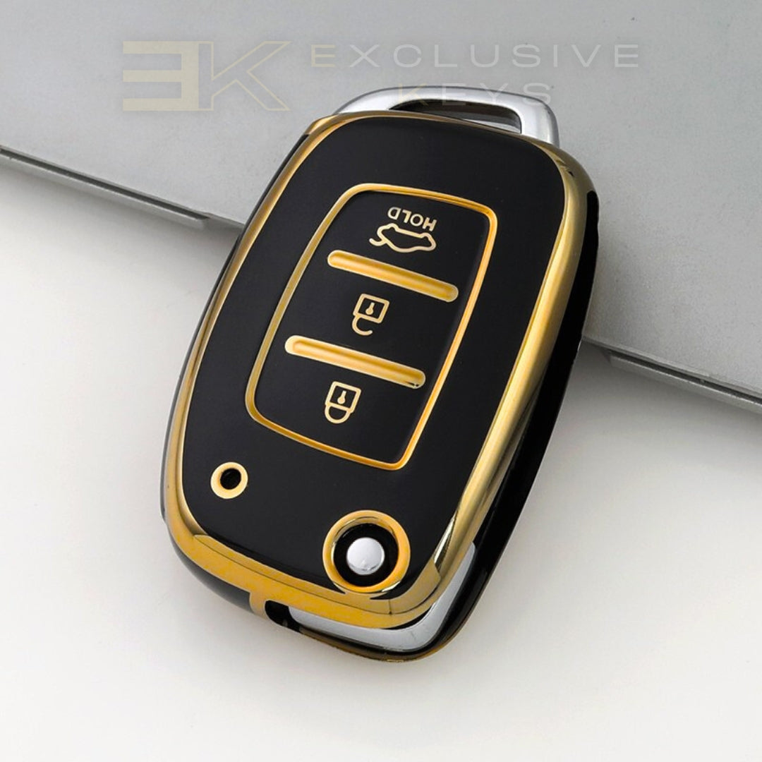 Hyundai غطاء المفتاح – 3 أزرار (Trunk HOLD – Bottom Button)