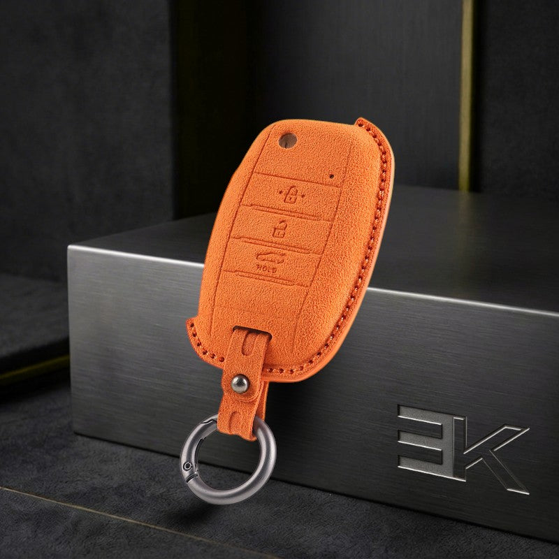 Kia Key Fob Cover — Official Alcántara® | K5, K8, Stinger & More