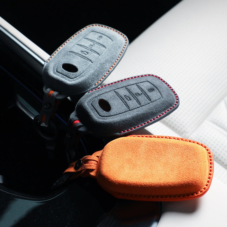 Toyota Key Fob Cover — Official Alcántara® | Yaris Cross, Corolla Cross & More