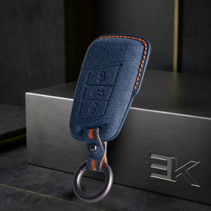 Volkswagen, Skoda & SEAT Key Fob Cover — Official Alcántara® | Touareg, Karoq, Tarraco & More