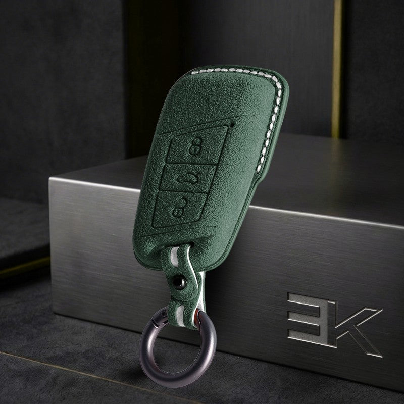Volkswagen, Skoda & SEAT Key Fob Cover — Official Alcántara® | Touareg, Karoq, Tarraco & More