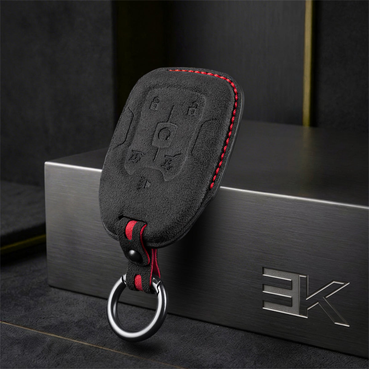 Chevrolet & GMC Key Fob Cover - Carbon Black