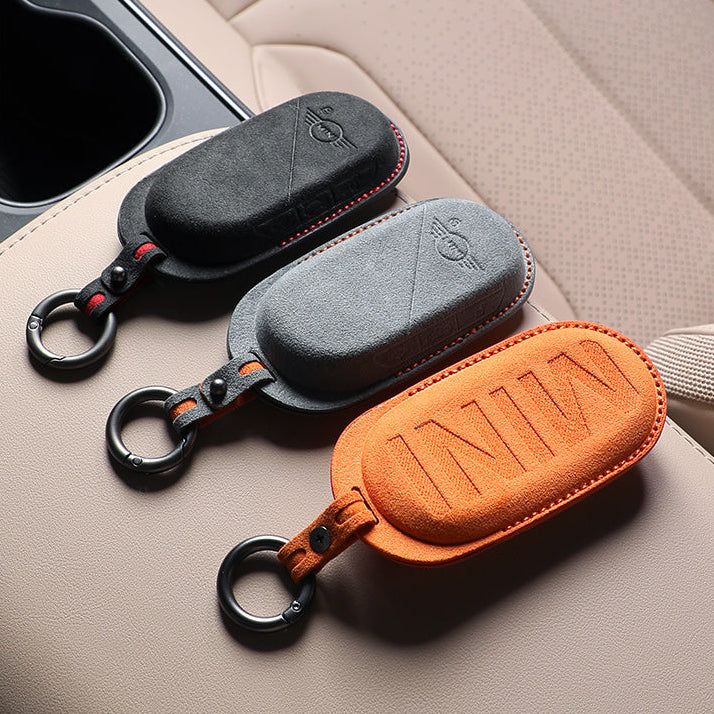 MINI Key Fob Cover — Official Alcántara® | Clubman, Countryman, Paceman & More