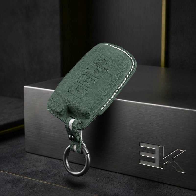Toyota Key Fob Cover — Official Alcántara® | Yaris Cross, Corolla Cross, Veloz & More (4 Buttons)