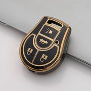 Nissan Juke, Micra, Qashqai, March, Rogue, Maxima, Terrano, Cube, Pathfinder, Altima, Sentra, Tiida (4 Button)用キーケース