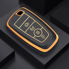Ford Edge, Fusion, Mustang, Explorer, F150, F250, F350, Ecosport (4 Buttons)用キーケース
