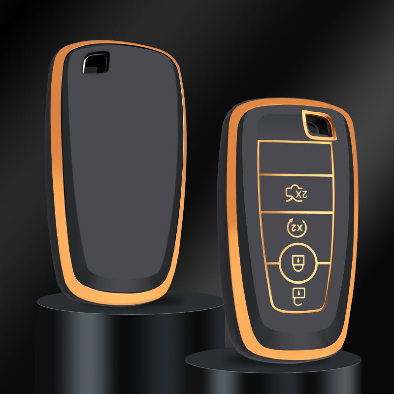 Funda para Ford Edge, Fusion, Mustang, Explorer, F150, F250, F350, Ecosport (4 botones)