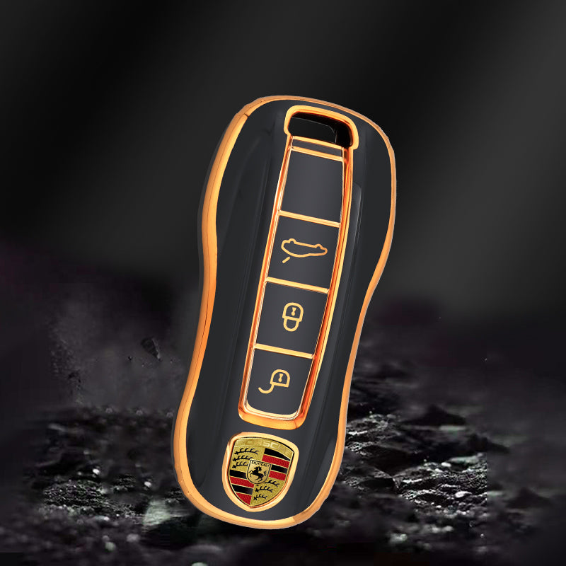 غطاء مفتاح Porsche Panamera Cayenne 971 911 9YA Macan Boxster Carrera Taycan