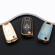 غطاء مفتاح Chevrolet Cruze, Aveo, Trax, Sail, Malibu y Captiva (3 buttons)