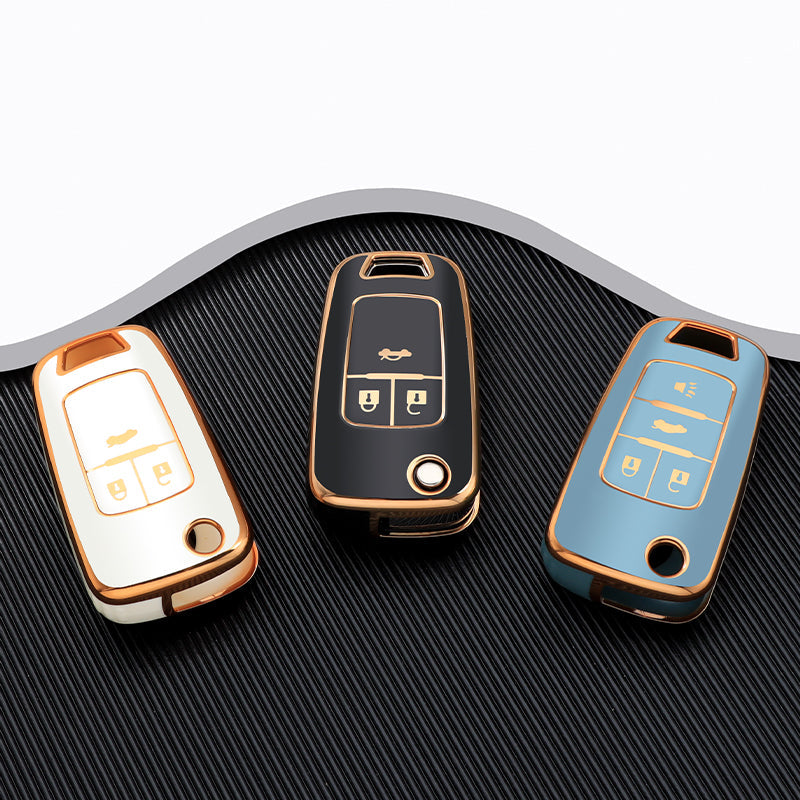 غطاء مفتاح Chevrolet Cruze, Aveo, Trax, Sail, Malibu y Captiva (3 buttons)